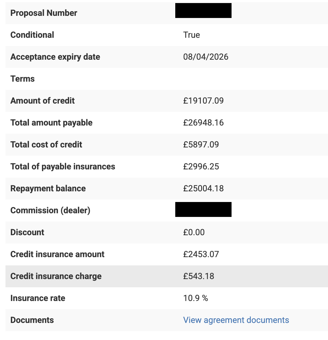 Screenshot showing the 'Response' section of the application